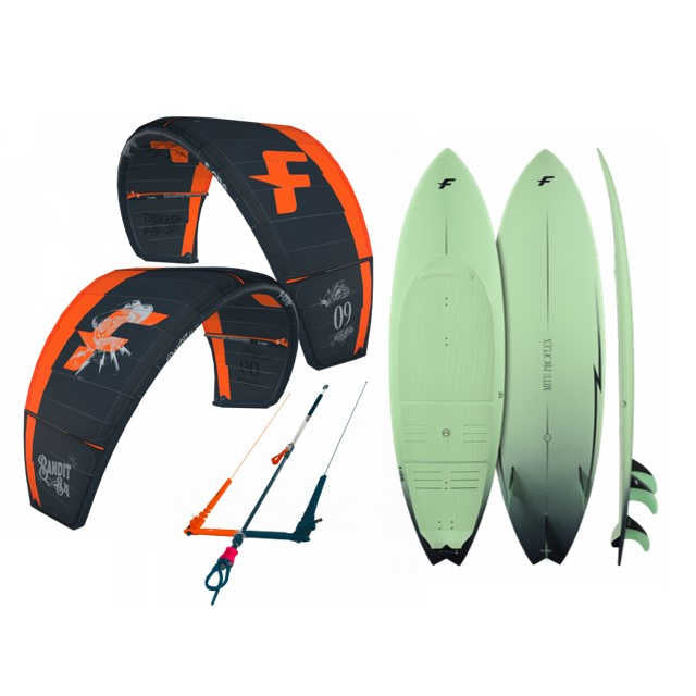 F One Bandit S4 Kite Mitu Package - Poole Harbour Watersports