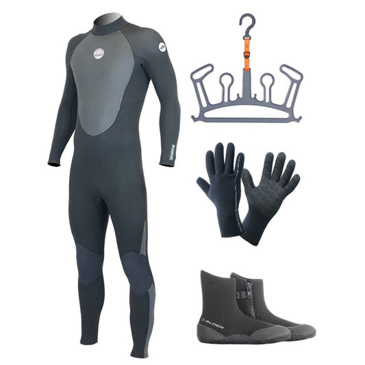 Alder Mens Winter Wetsuit Bundle - Poole Harbour Watersports