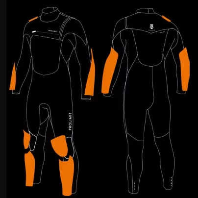 Prolimit Shield 5/4 Natureprene Wing Wetsuit - Poole Harbour Watersports