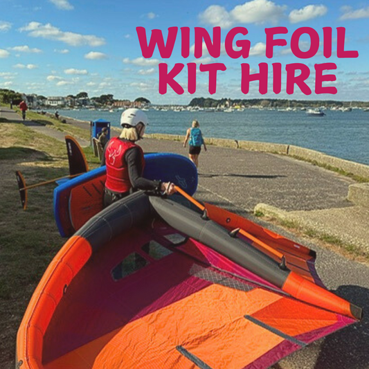 Wing Foil Kit Hire - Poole Harbour Watersports