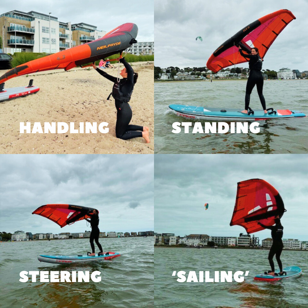 Wing 2 HOUR Intro Lesson - Poole Harbour Watersports