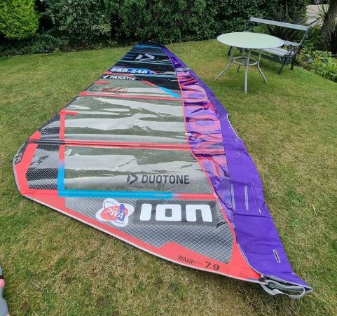 7.9 Duotone Warp 2022 Foil Sail - Poole Harbour Watersports