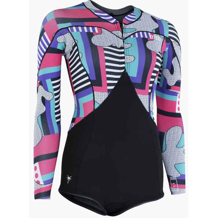 ION AMAZE HOT SHORTY LS FRONT ZIP - Poole Harbour Watersports