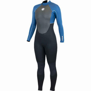 Womans C-Skins Surflite Wetsuit 5'4 Black/Grey