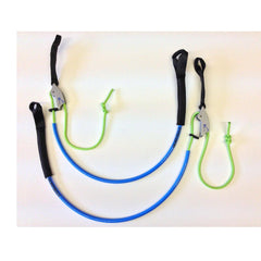 2PCS Adjustable Windsurfing Harness Line SUP Sailboat Sailboarding Surfing  Harness line Fixing Cord Sailing Accessories